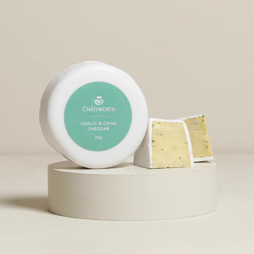 Garlic & Chive Cheddar Truckle