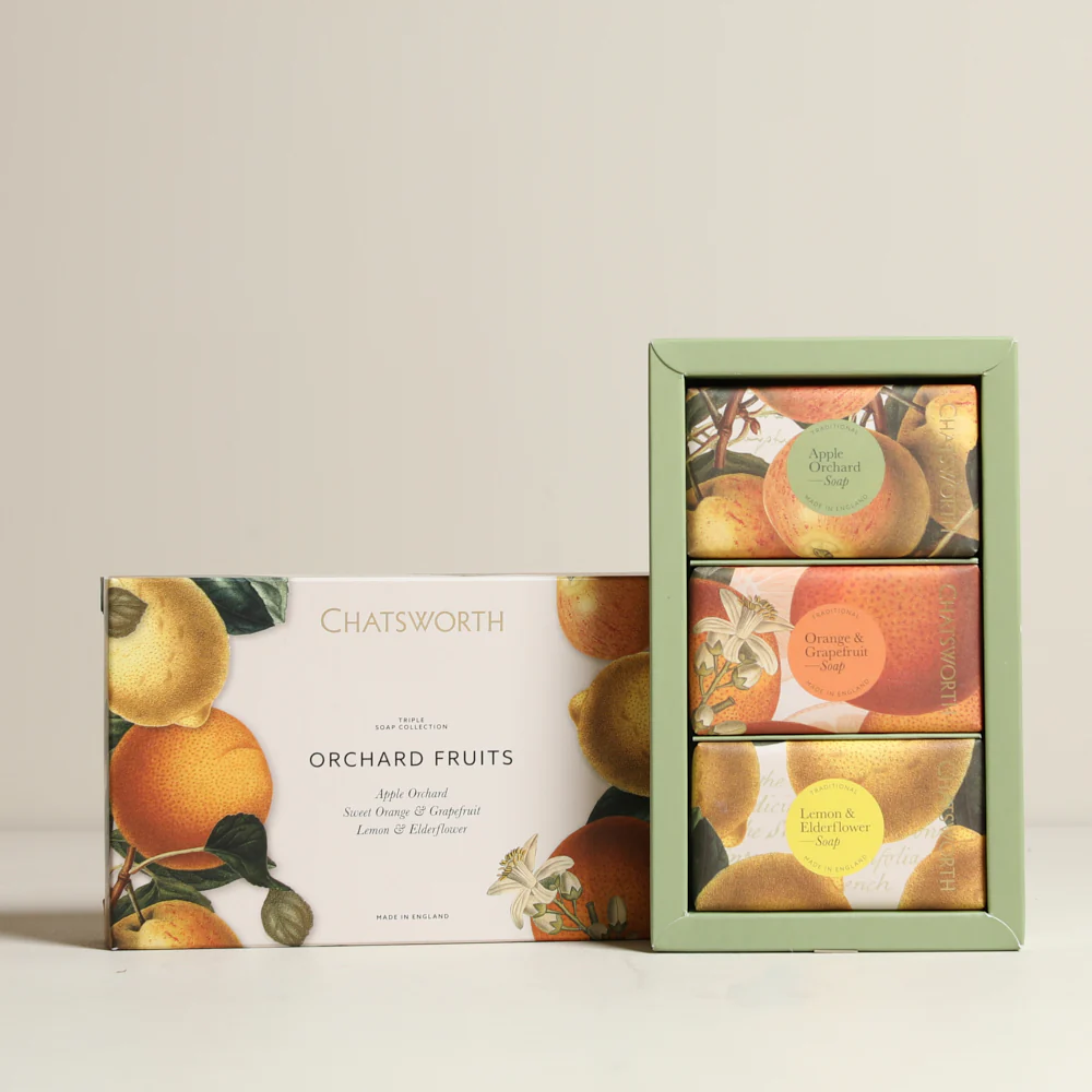 Orchard Fruits Soap Gift Set - Image 2