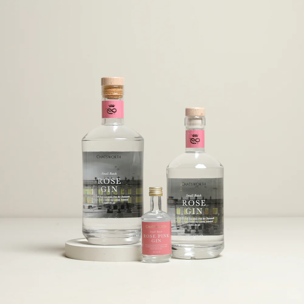 Chatsworth Small Batch Rose Pink Gin - Image 3